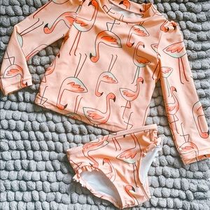 🦩Girls Flamingo 2 piece🦩